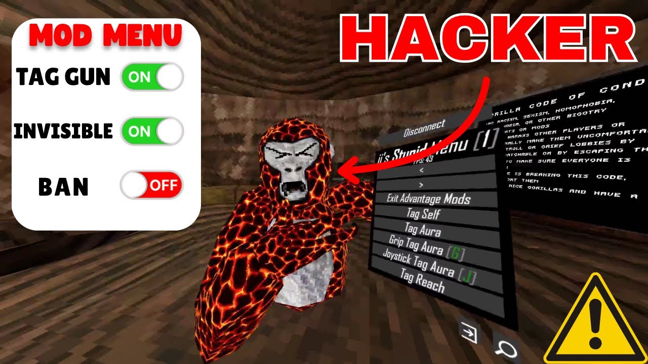 Trolling Kids Using TAG GUN in Public Lobbies (Gorilla Tag)