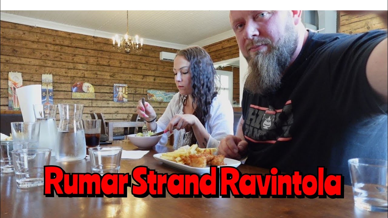 Testissä Veneilijöiden Ravintola Rumar Strand Korppoossa