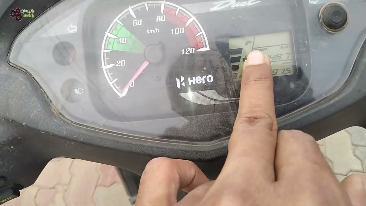 Hero Duet BS4 Carburetor Mileage Test 200KM Running