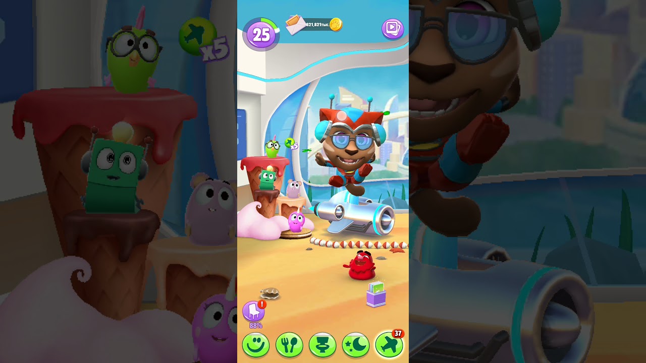 outfit7 talking tom funny moment Android Gameplay