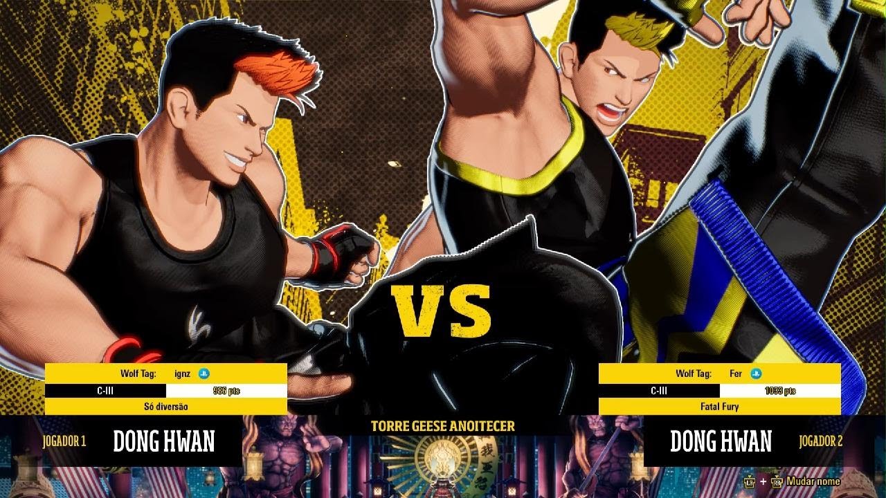 FATAL FURY: City of the Wolves - Dong Capivara VS Dong Hwan