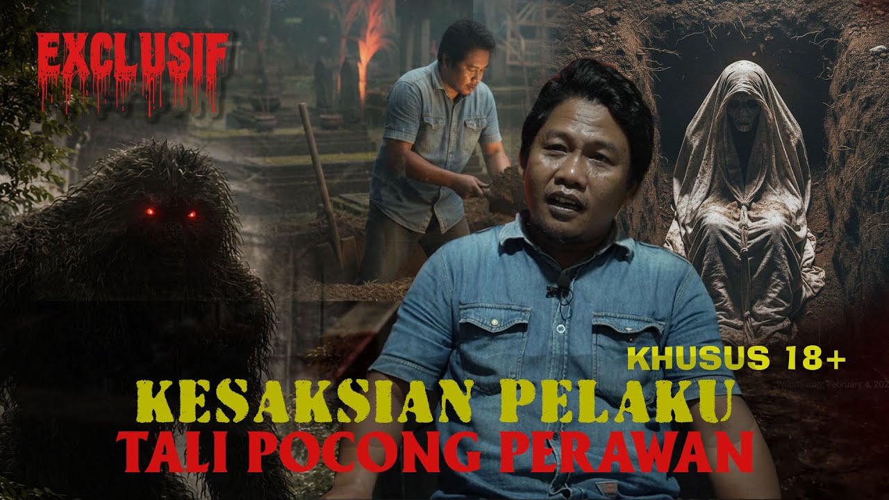 VIRAL!! PELAKU PENCARI TALI POCONG PERAWAN #ceritanyata #podcast #horror #misteri #kisahseramnetizen