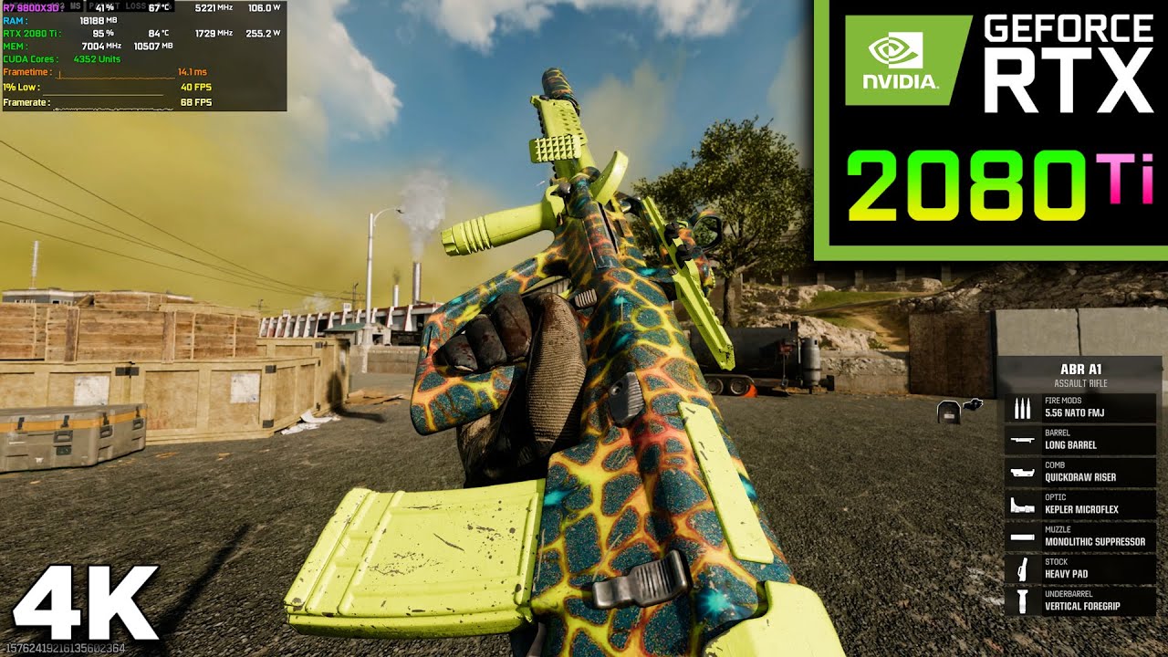 Call of Duty: Warzone | RTX 2080 Ti 11GB (4K Maximum Settings Gameplay) | DLSS 4.0 ON