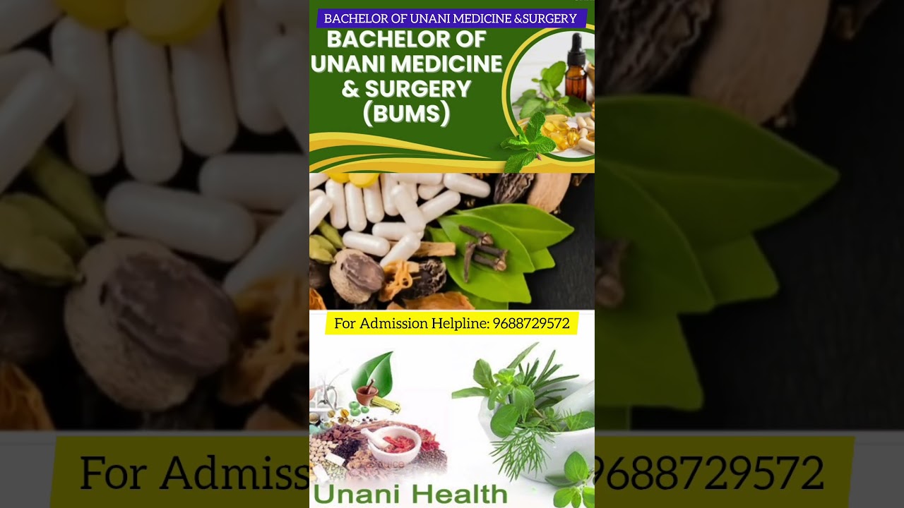 BACHELOR OF UNANI MEDICINE AND SURGERY COURSE DETAILS
