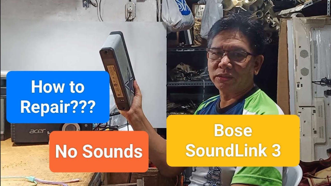 SoundLink bluetooth speaker 3 no sounds How to repair and disassembly...