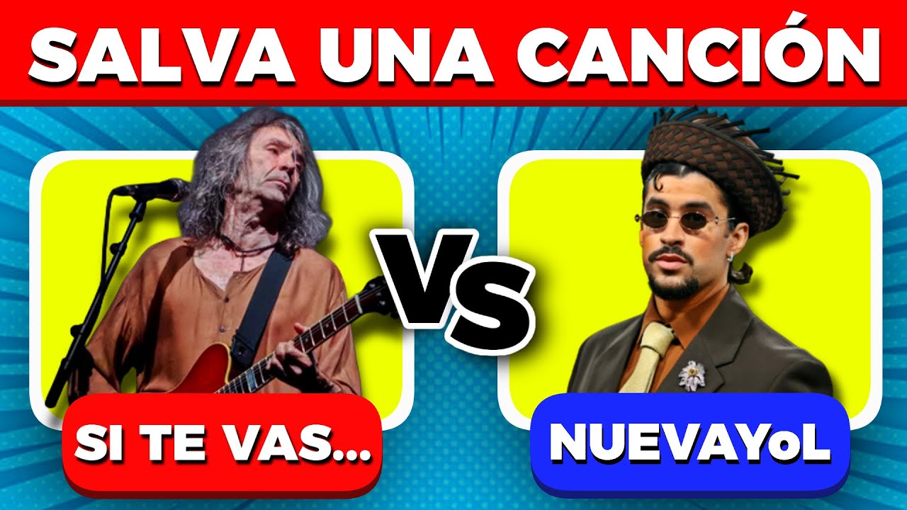 Salva 1 Canción 😱🎧 ¡Versión RANDOM! ¿Qué Prefieres? | QuizManía