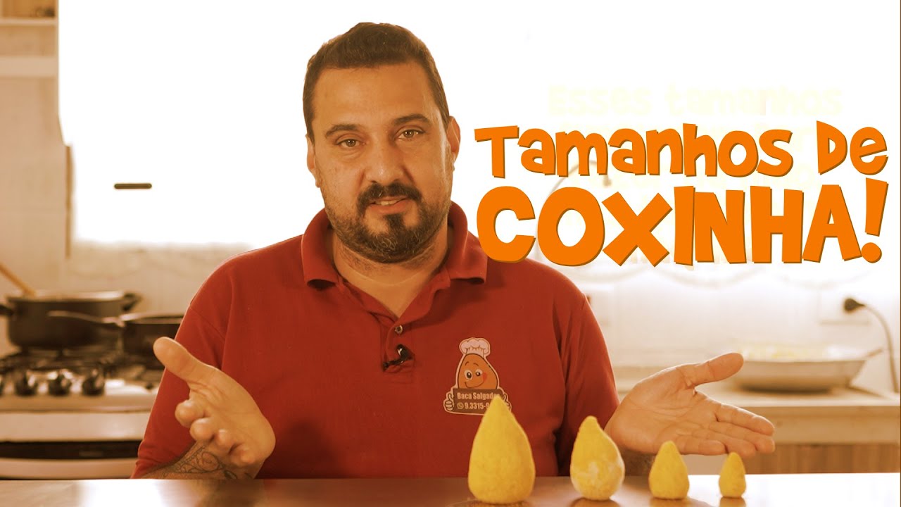 MELHORES TAMANHOS DE COXINHA PARA VENDER!