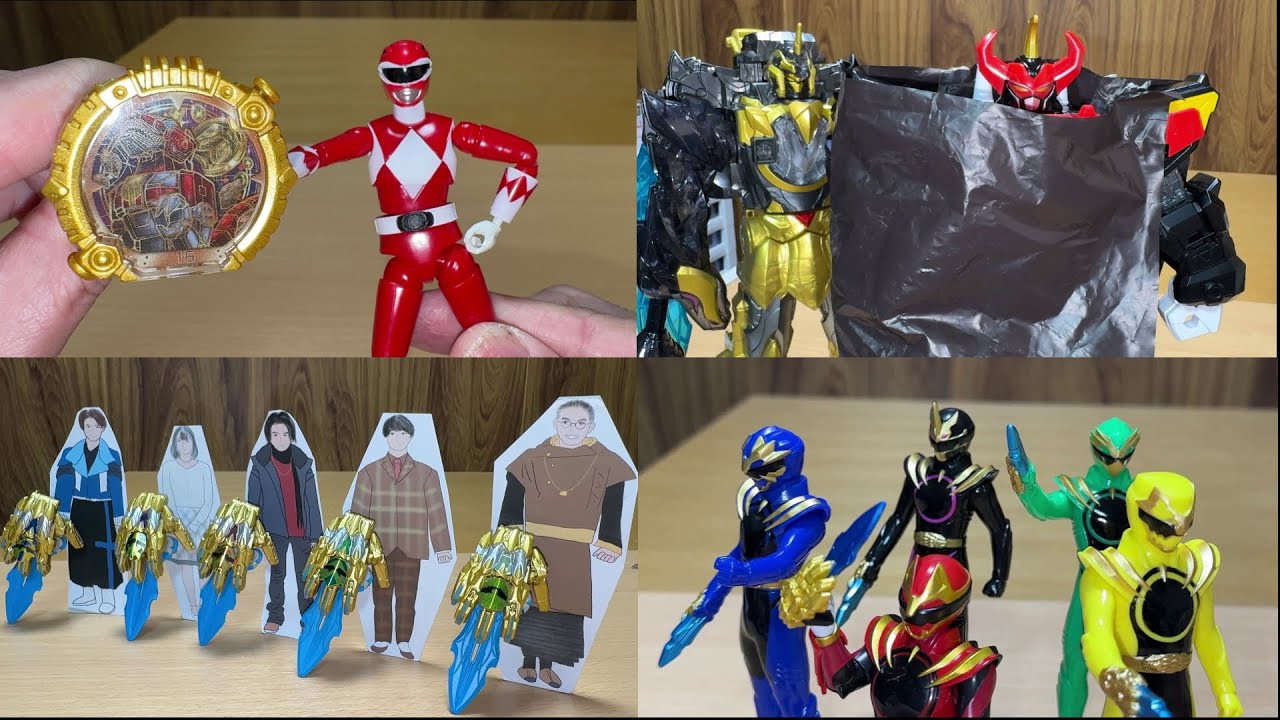 ナンバーワン戦隊ゴジュウジャー 6話ー10話再現動画 / No.1 Sentai Gzyuger ep6-ep10 一気見スペシャル