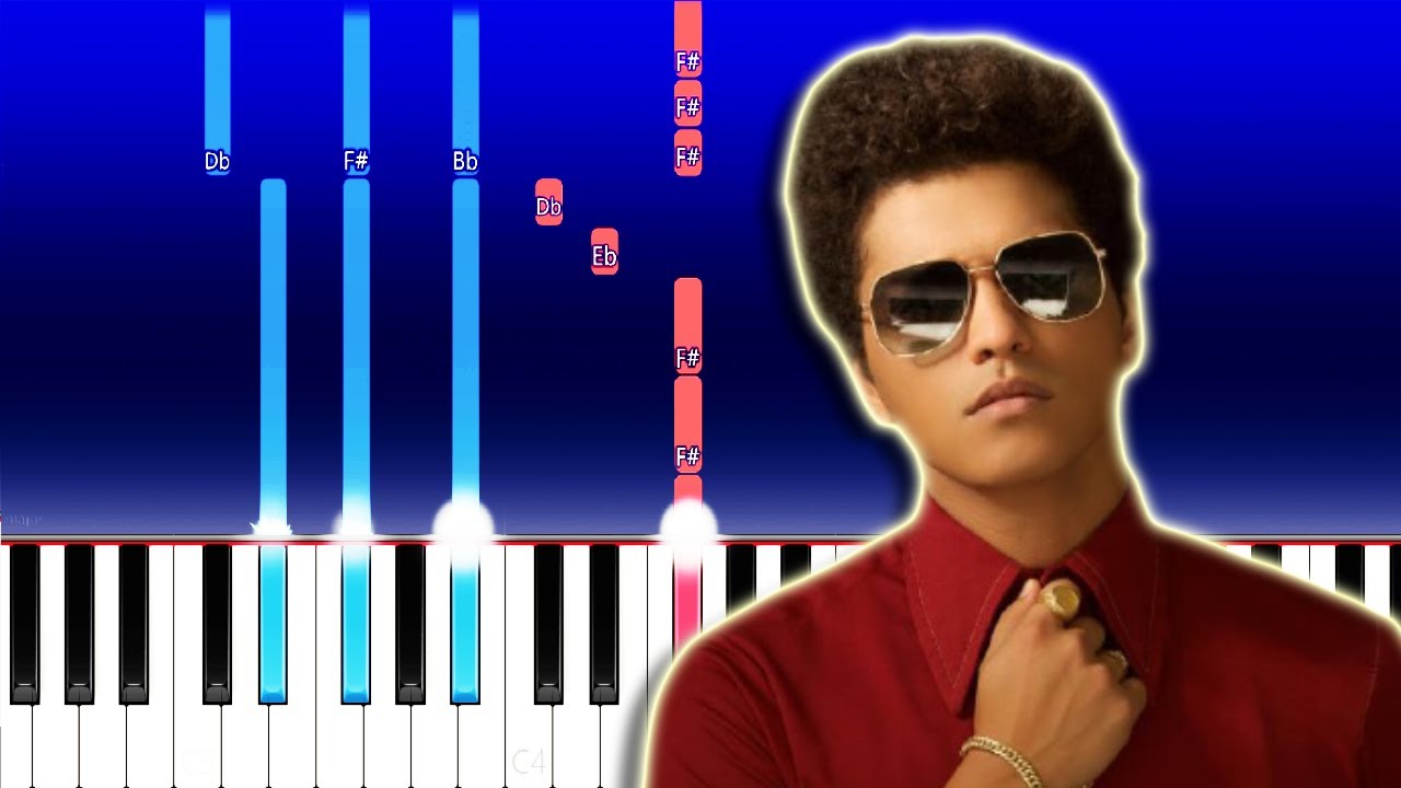 Bruno Mars - It Will Rain (Piano Tutorial)