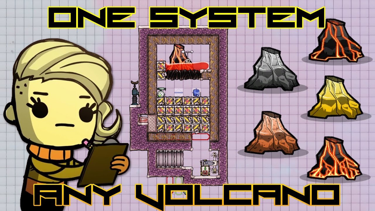 Automated Volcano System! Oxygen Not Included