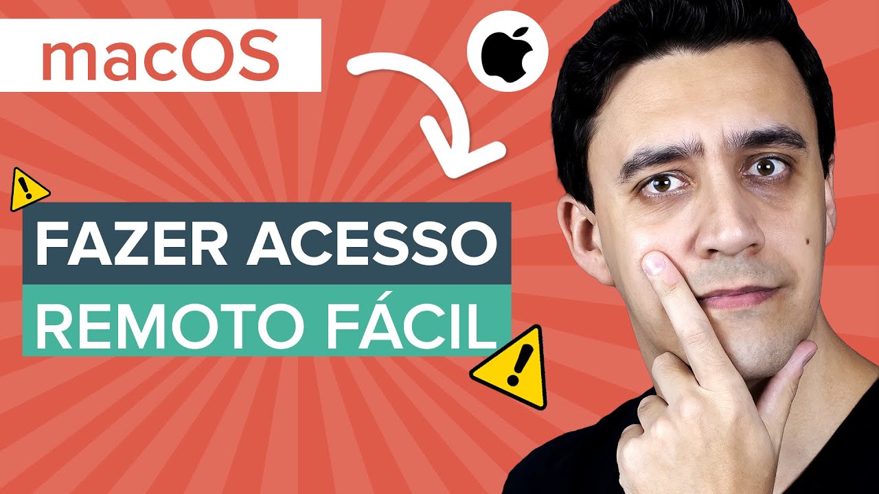 Como fazer ACESSO REMOTO no Mac com ANYDESK (MacOS para iniciantes)