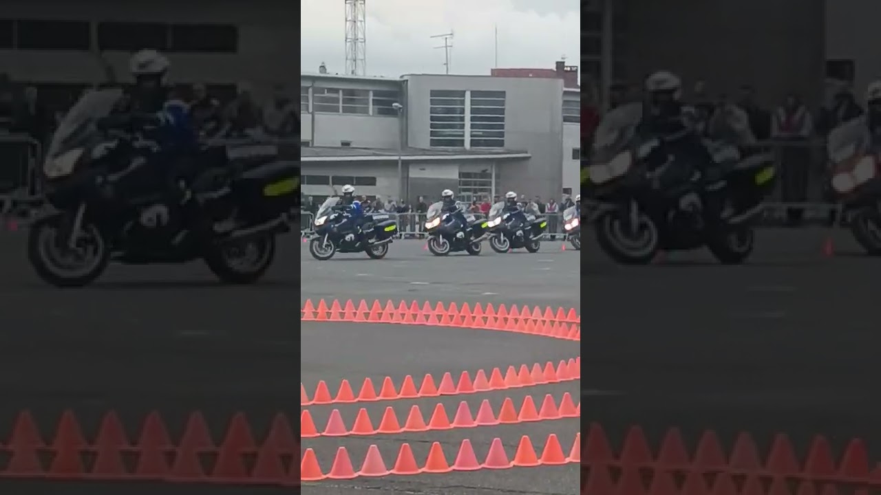gymkhana de l'escadron motocycliste de La Garde Républicaine  le 24 septembre 2022