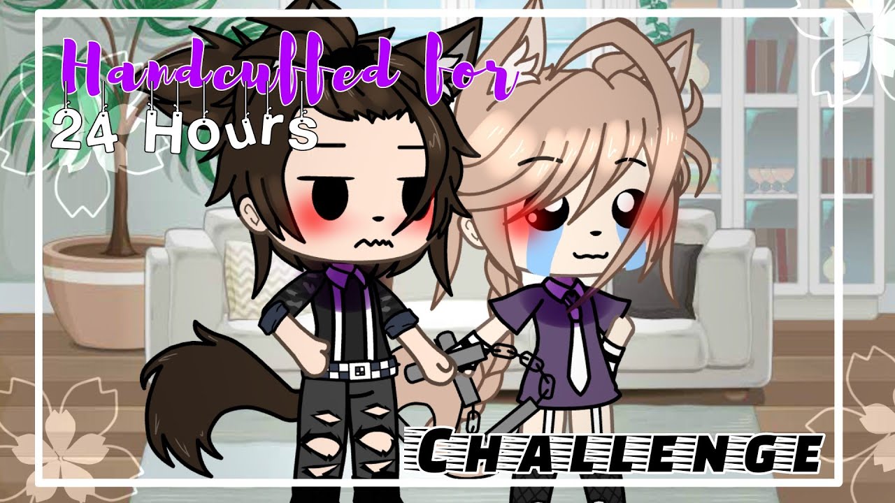 ⛓🔐Handcuffed For 24 Hours🔐⛓ || ☆ Gacha Life Challenge ☆ || (Special 5k+ Subscribers💕) || Lazy Lili