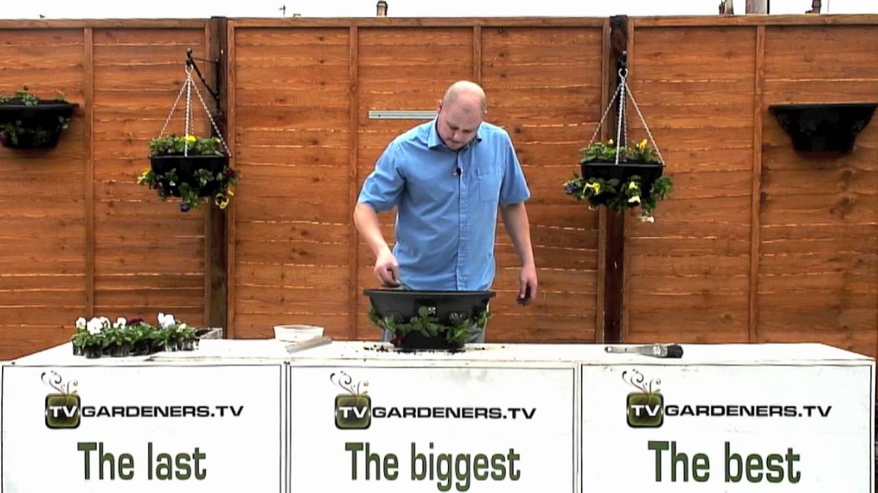 The Wall Planter - It will Transform Any Vertical Surface - Easy Fill Hanging Basket
