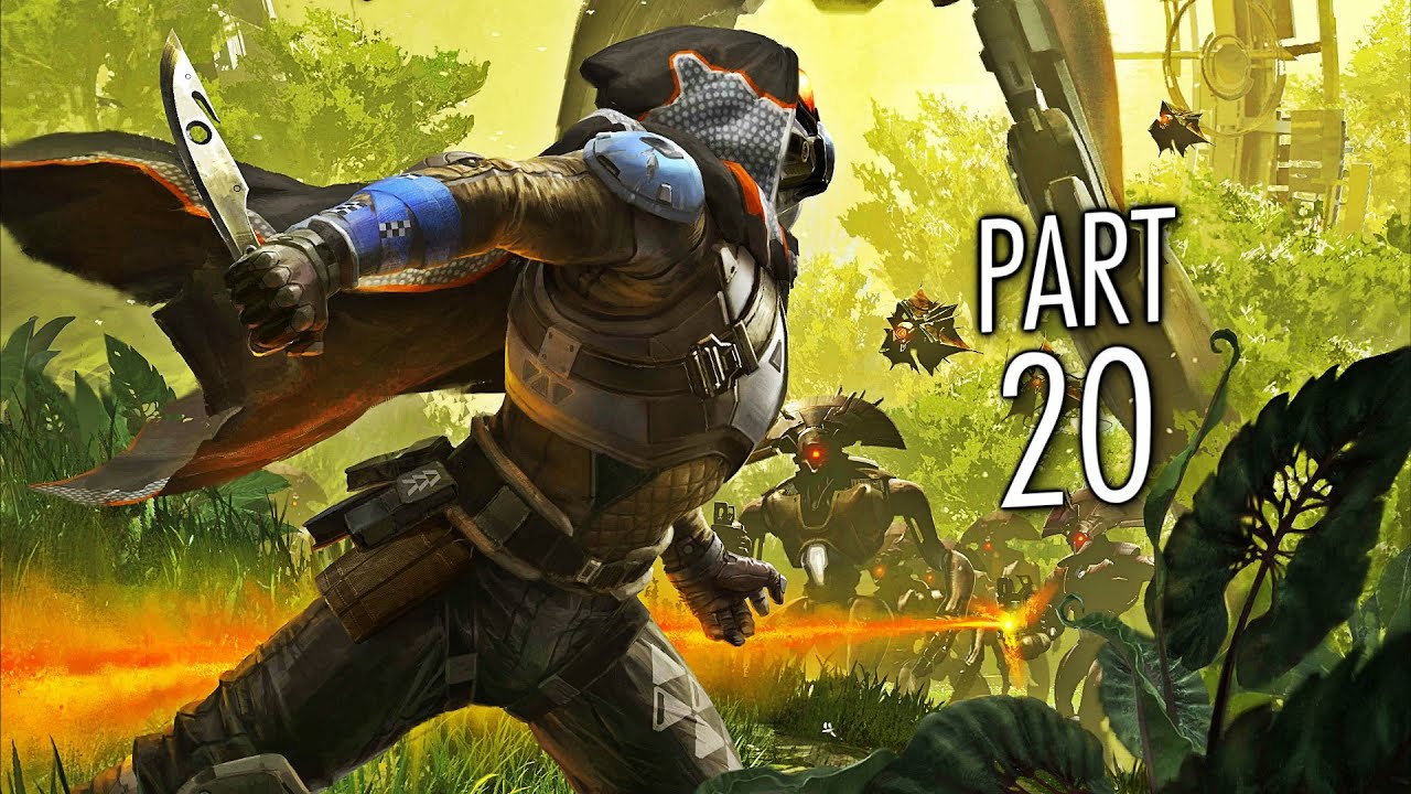 Destiny Gameplay Walkthrough Part 20 - Black Garden - Mission 20 (PS4)