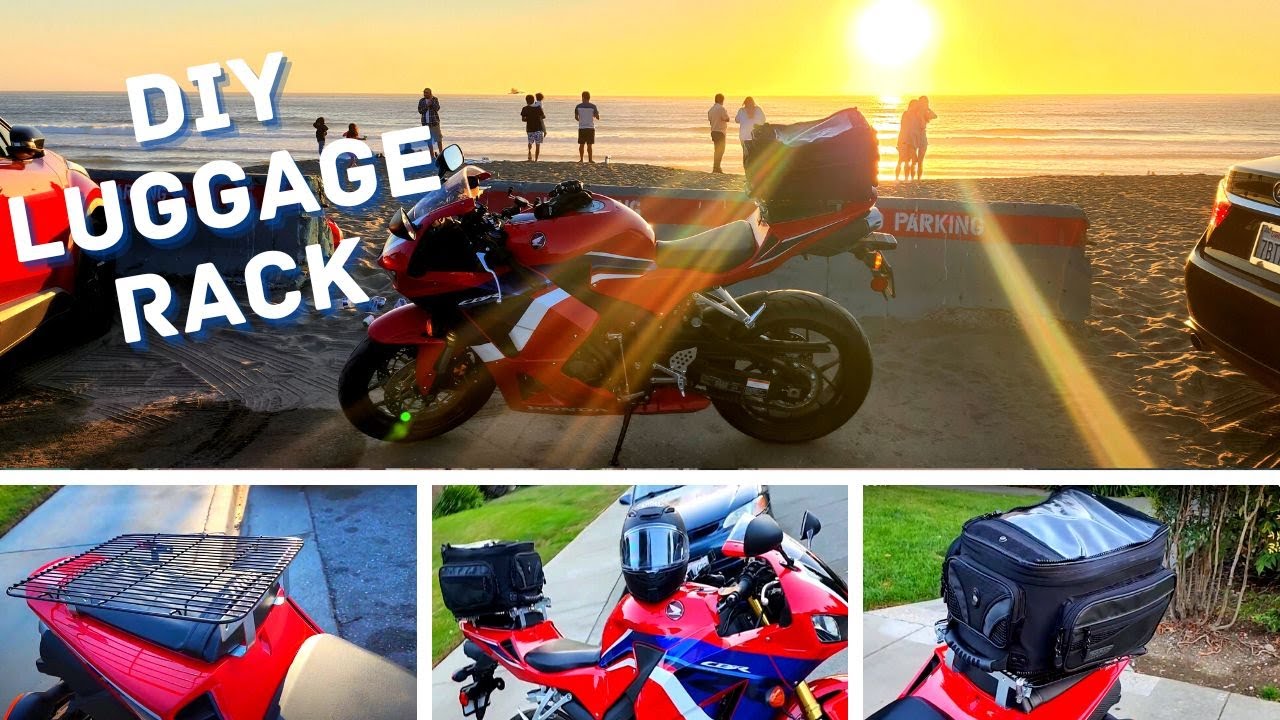 DIY luggage rack for my 2022 cbr600rr