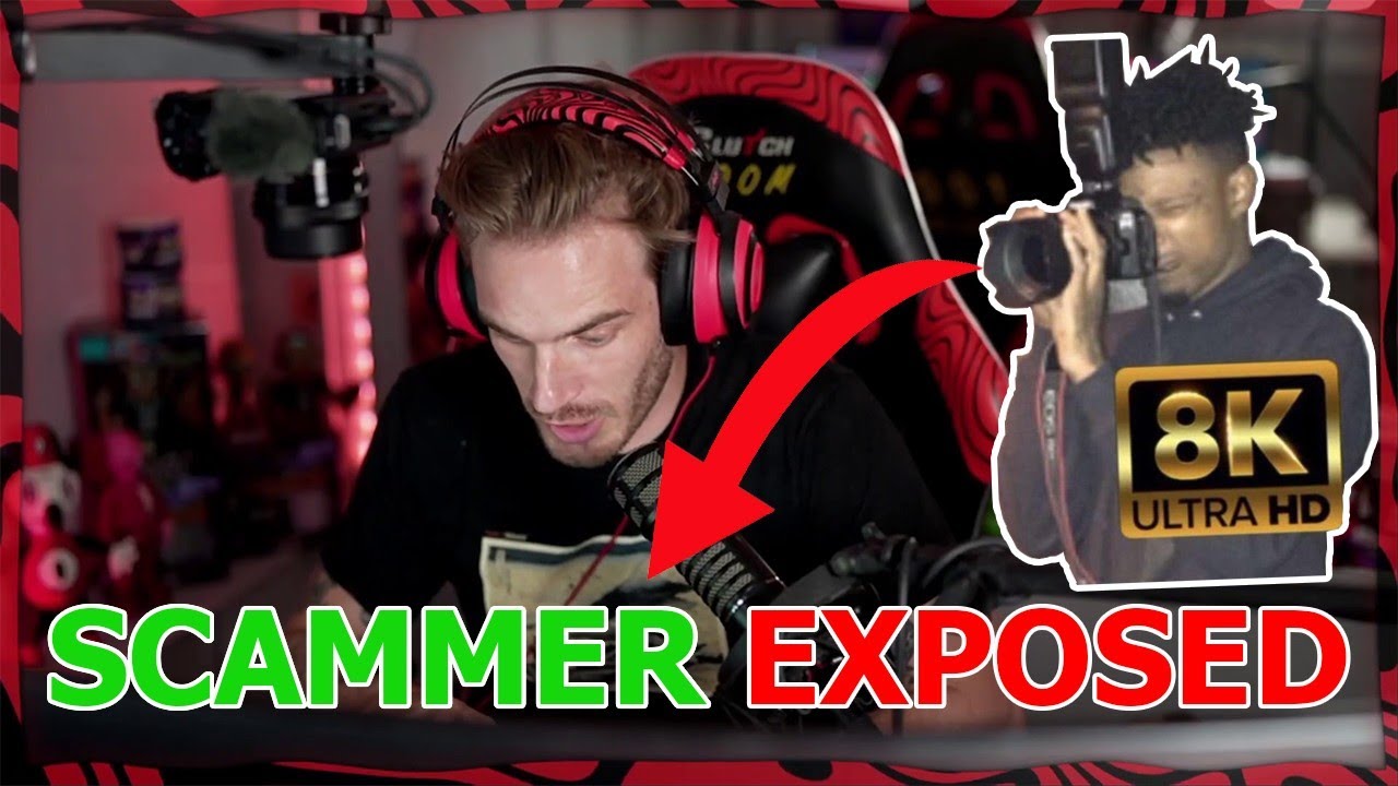 Pewdiepie receives a SCAM CALL on STREAM and TROLLS it LIVE!