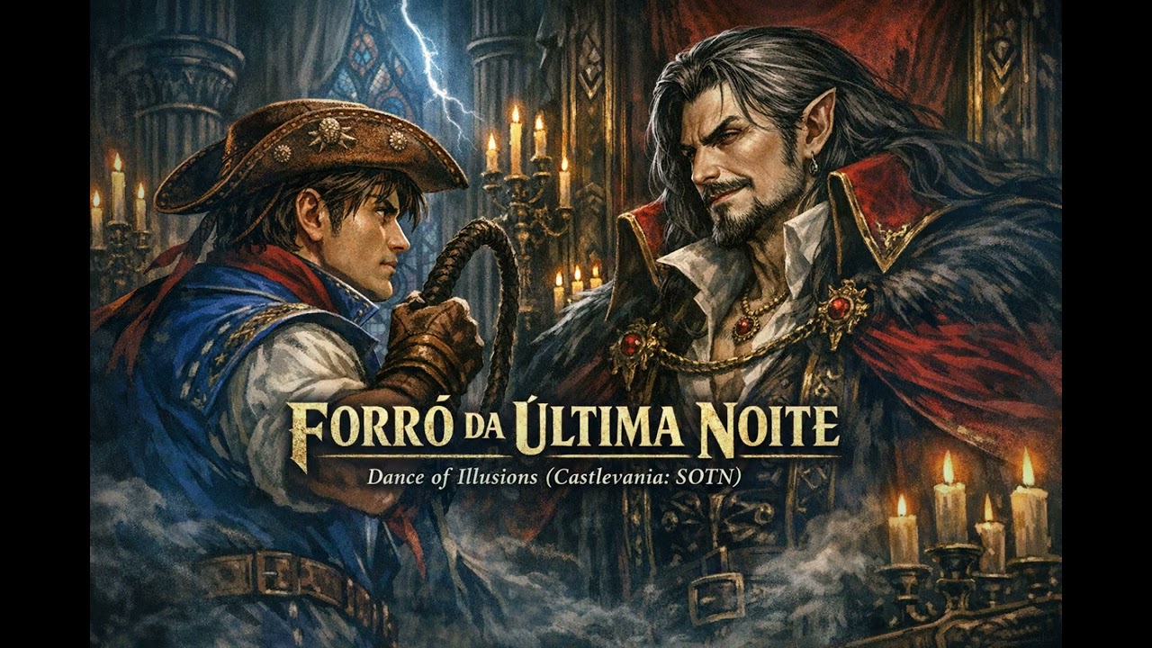FORRÓ DA ÚLTIMA NOITE - Castlevania SOTN - Dance of Illusions - FORRÓ TRIBUTE