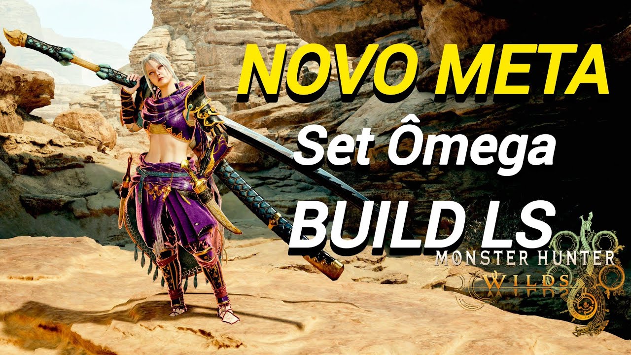 Build da Espada Longa/LS: Novo meta com set Ômega - Monster Hunter Wilds 