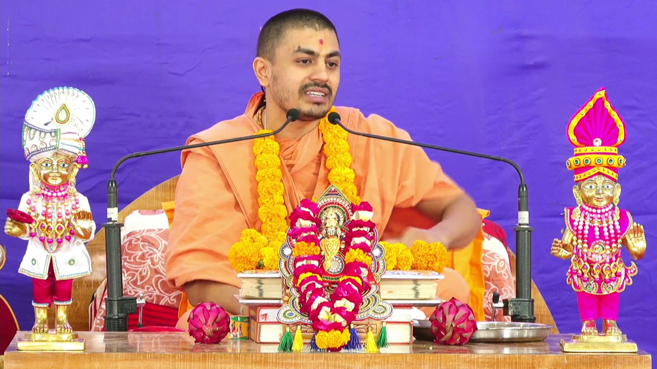 Bhagwat & Vrutti Vivaah (શ્રીમદ્ ભાગવત અને વૃતિ વિવાહ) - By Vedantswarup Swami - Day 3 Eve.