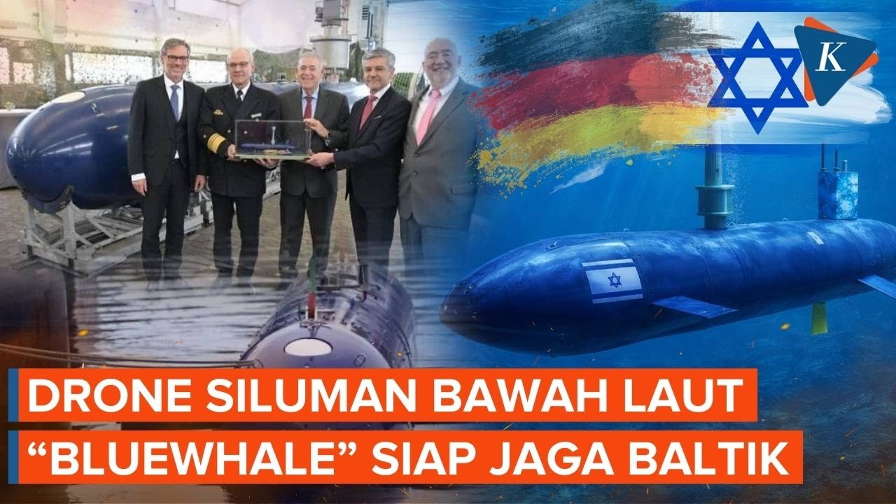 Israel–Jerman Pererat Aliansi Militer, Drone Siluman “BlueWhale” Perkuat Intelijen di Laut Baltik