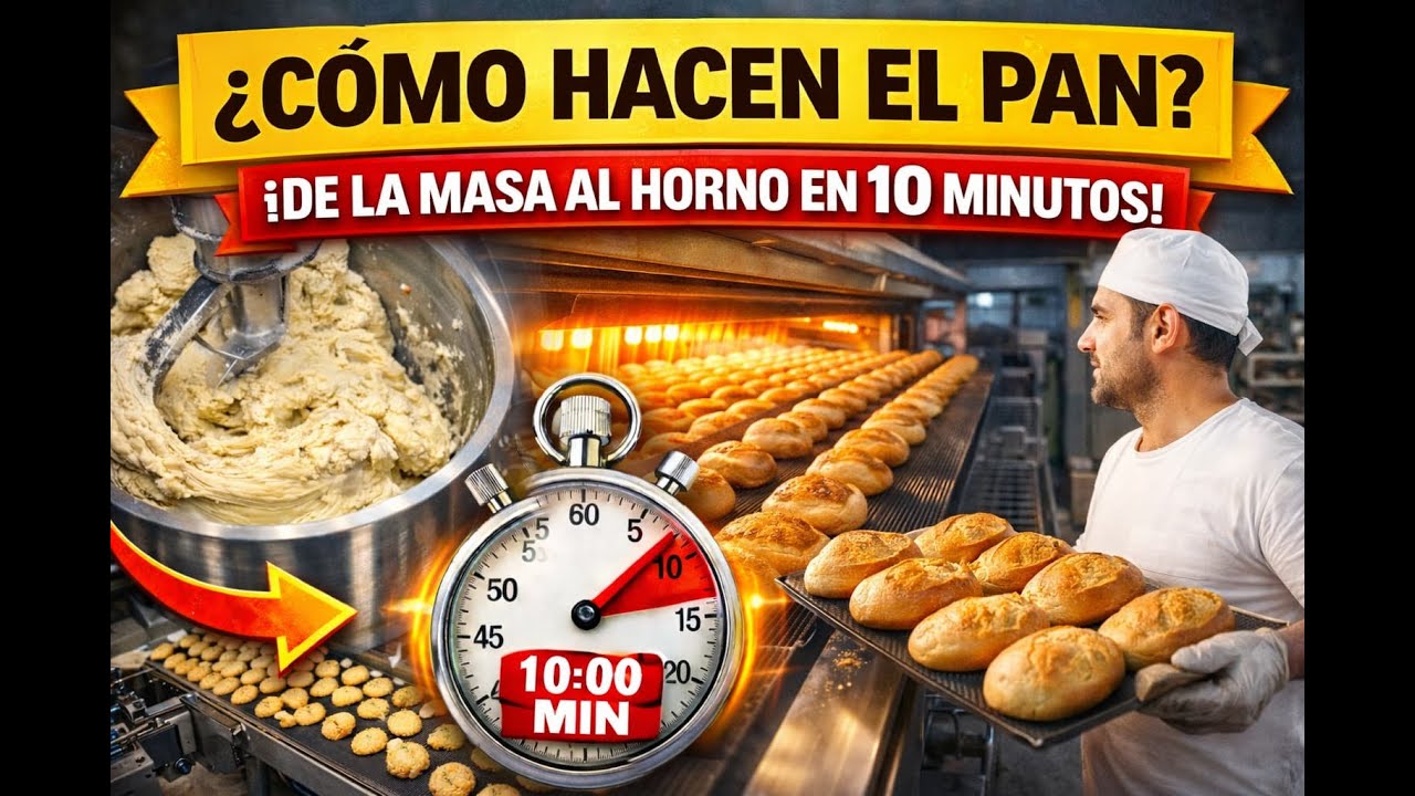 Secretos de fabrica asi se produce el pan que comes todos los dias