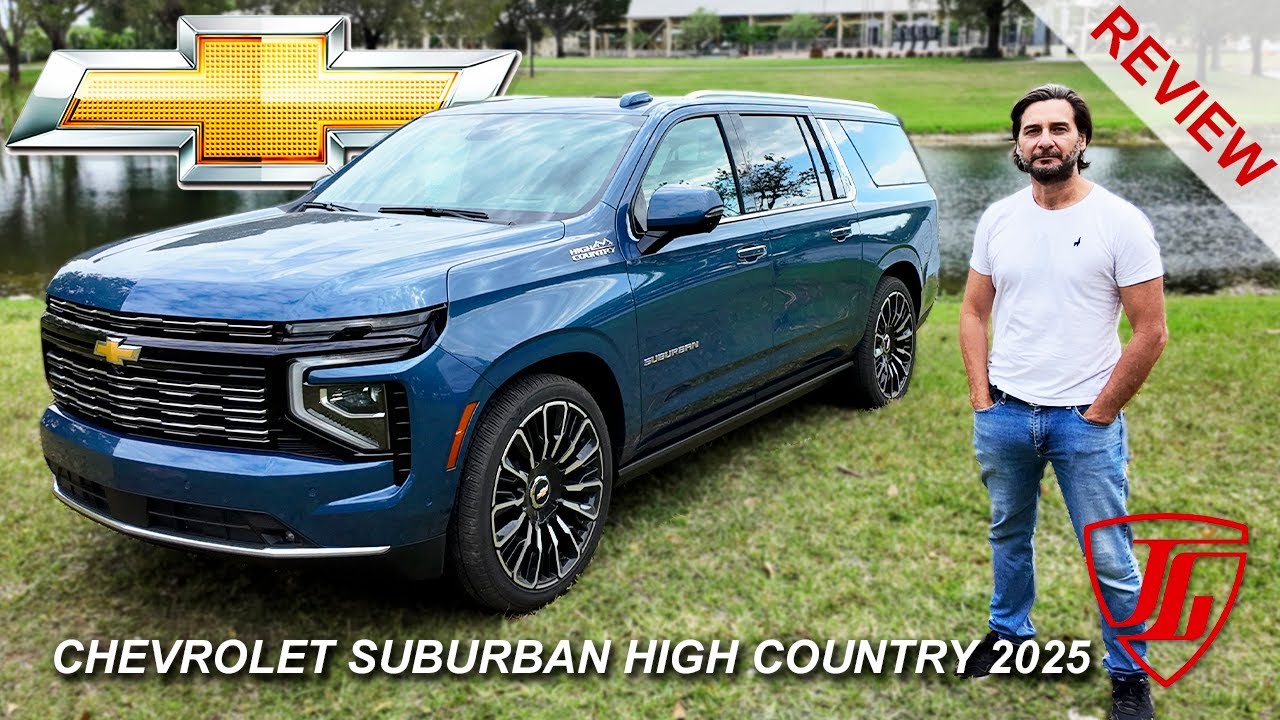 Лучший ли это семейный внедорожник 2025 года? 2025 Chevrolet Suburban High Country [4K]