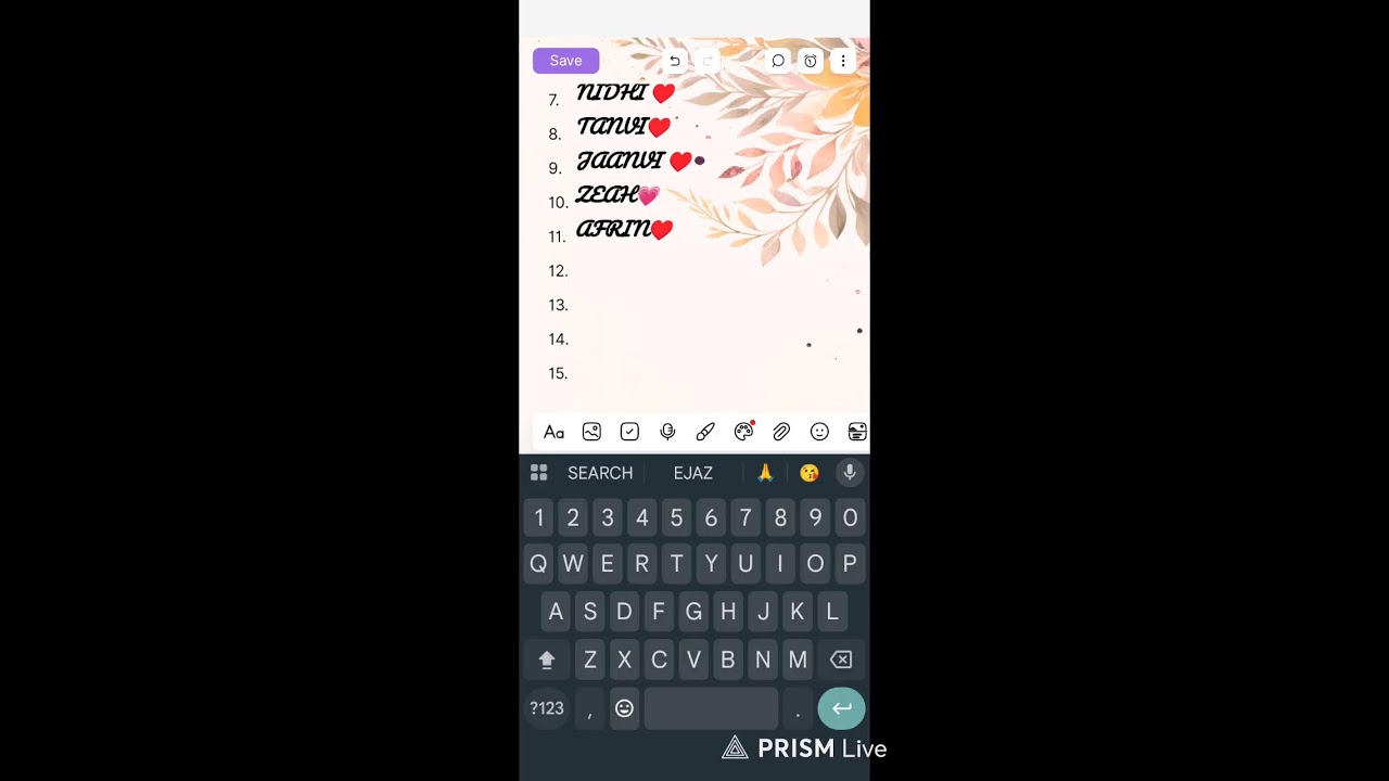 I Will writing your name #live #strema #name #comment #yt #growth #namelive