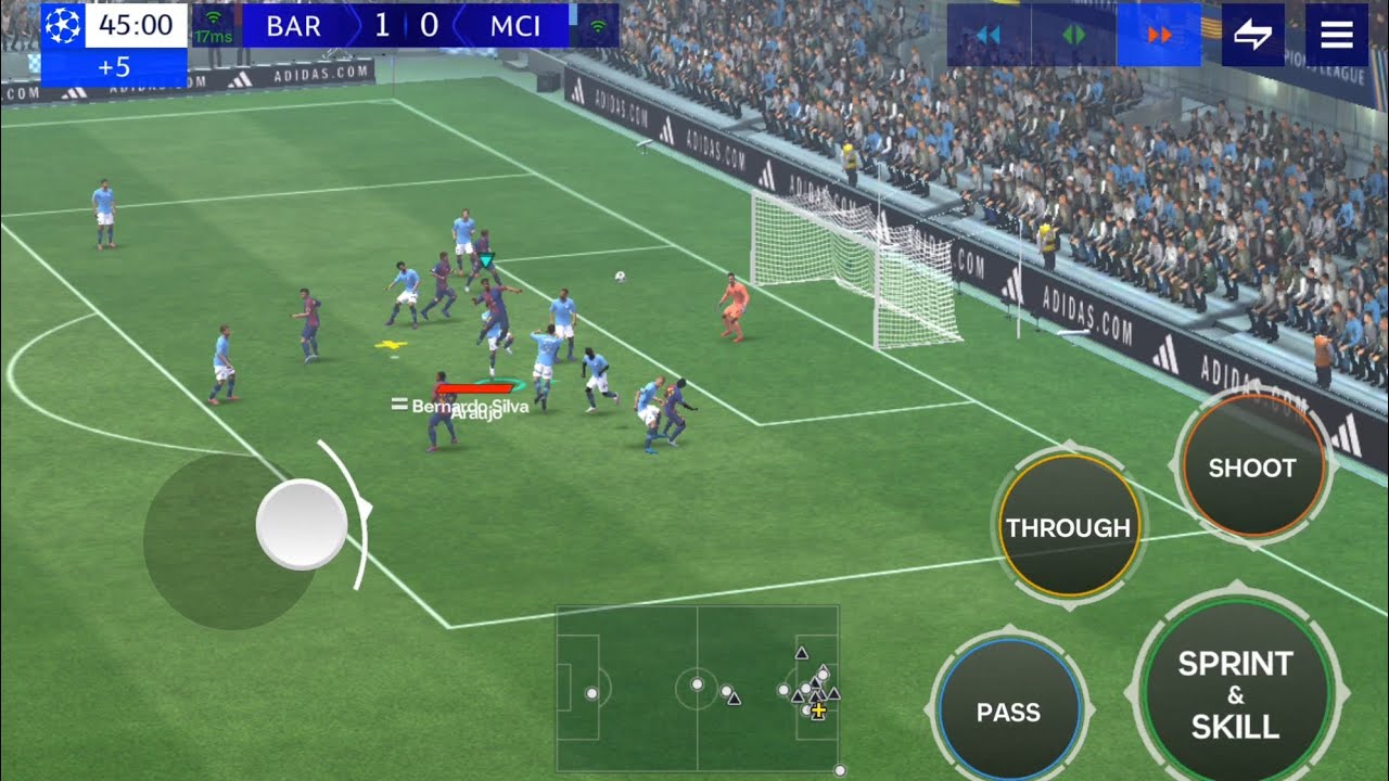 Manchester City VS Barcelona (FC MOBILE)