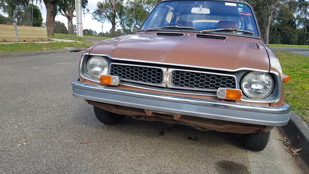 1974 Honda Civic generation 1| close look