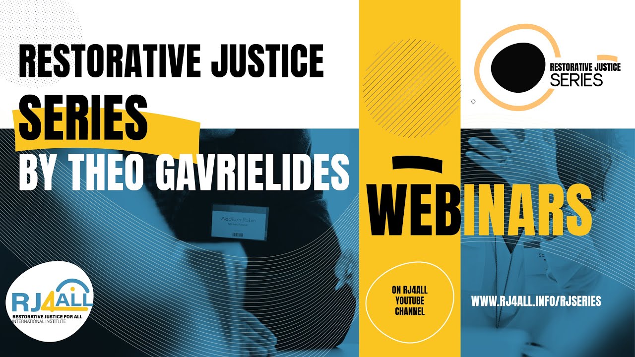 Violent Youth Radicalisation: The truth | RJ Webinar series by Prof. Gavrielides E22