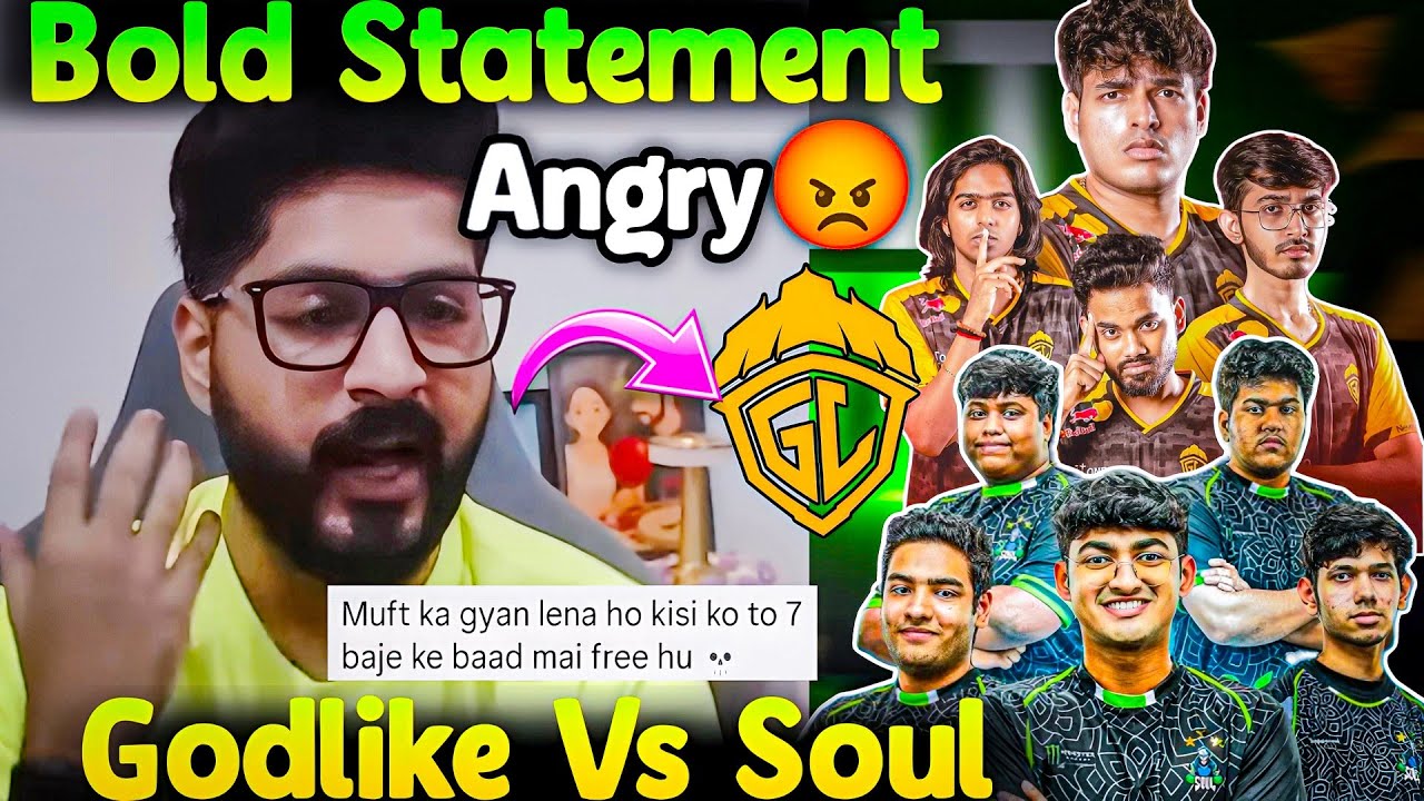 Mayavi Bold Statement On GodL🚨 Unhappy With Performance😳 Soul vs GodLike🥵 Admino Sad On This...😲