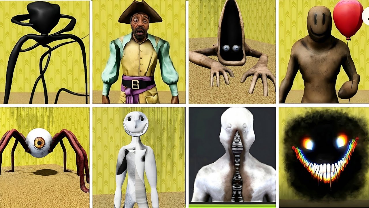 SCP MORPH Backrooms Update | How To Get All 6 New Backrooms SCP Morphs In SCP MORPH | Secret Entity