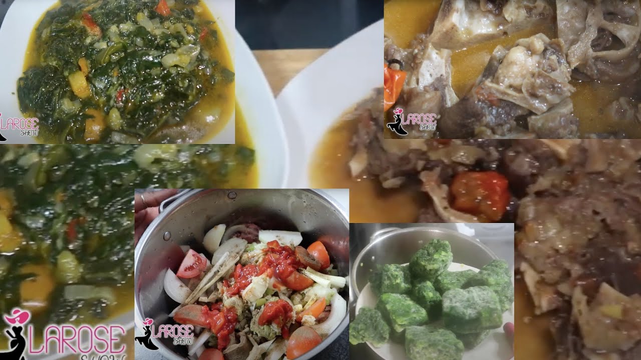 Cuisine: Recette facile ntaba ya sauce et légumes vert a deguster! | Comment garder les legumes vert