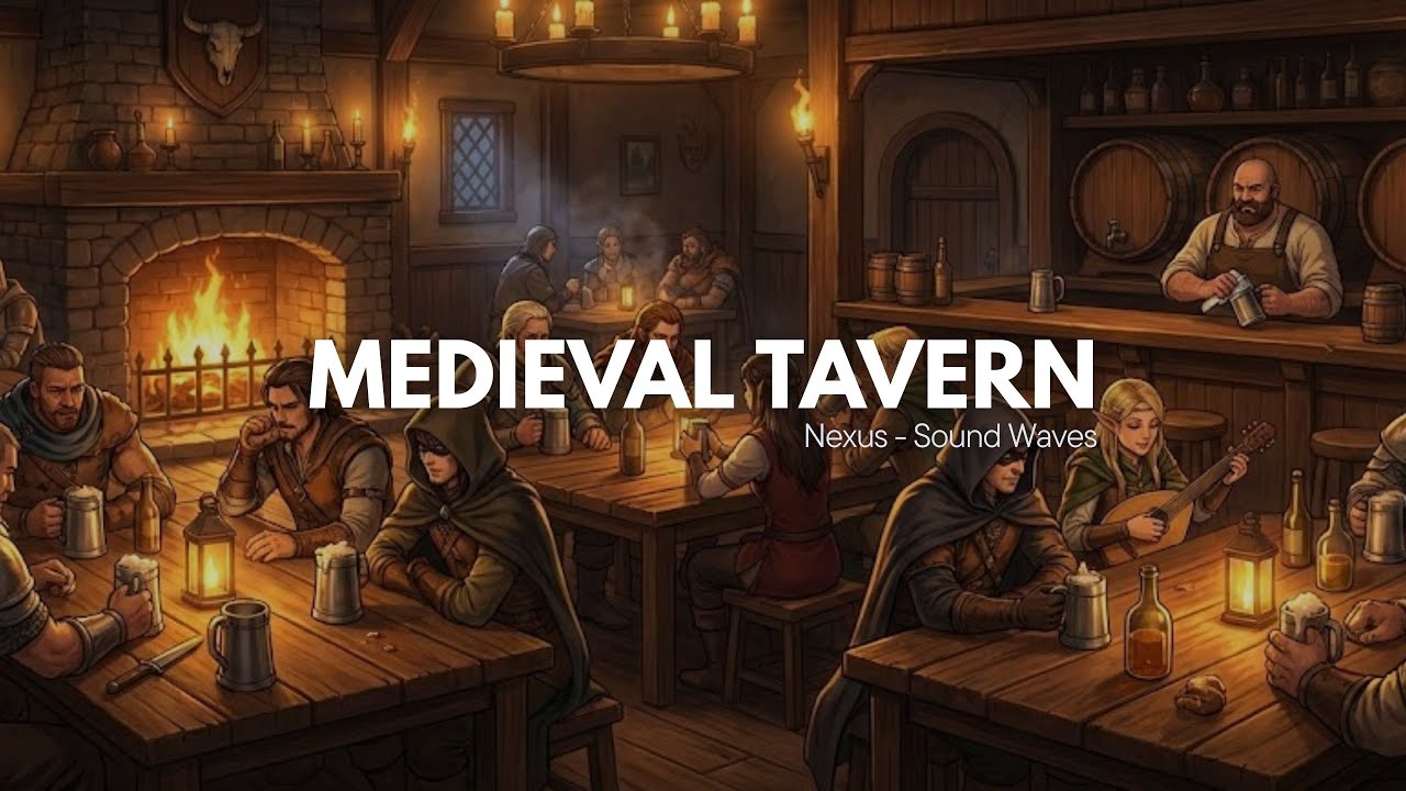 The BEST Medieval Tavern Music You'll Ever Hear for RPG and D&D