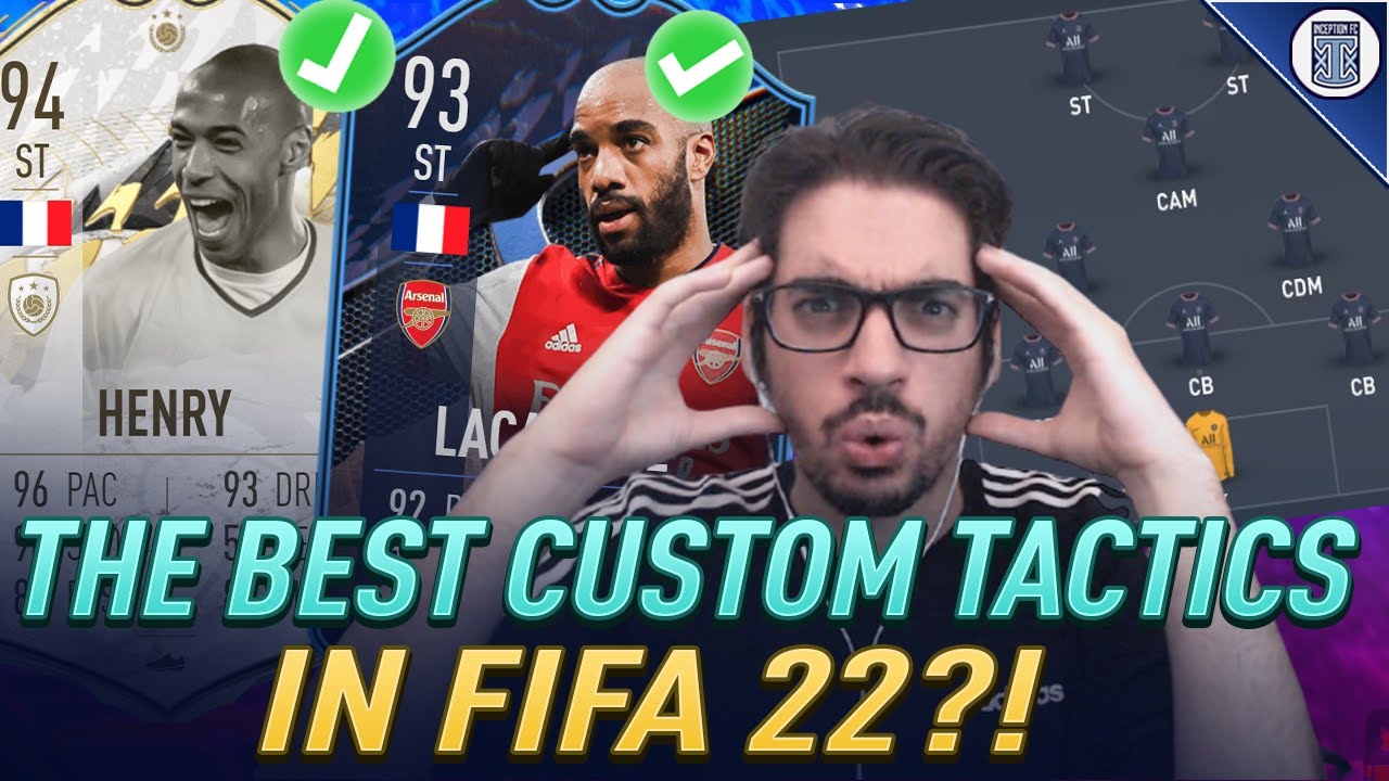THE BEST CUSTOM TACTICS IN FIFA 22?! - FIFA 22 ULTIMATE TEAM
