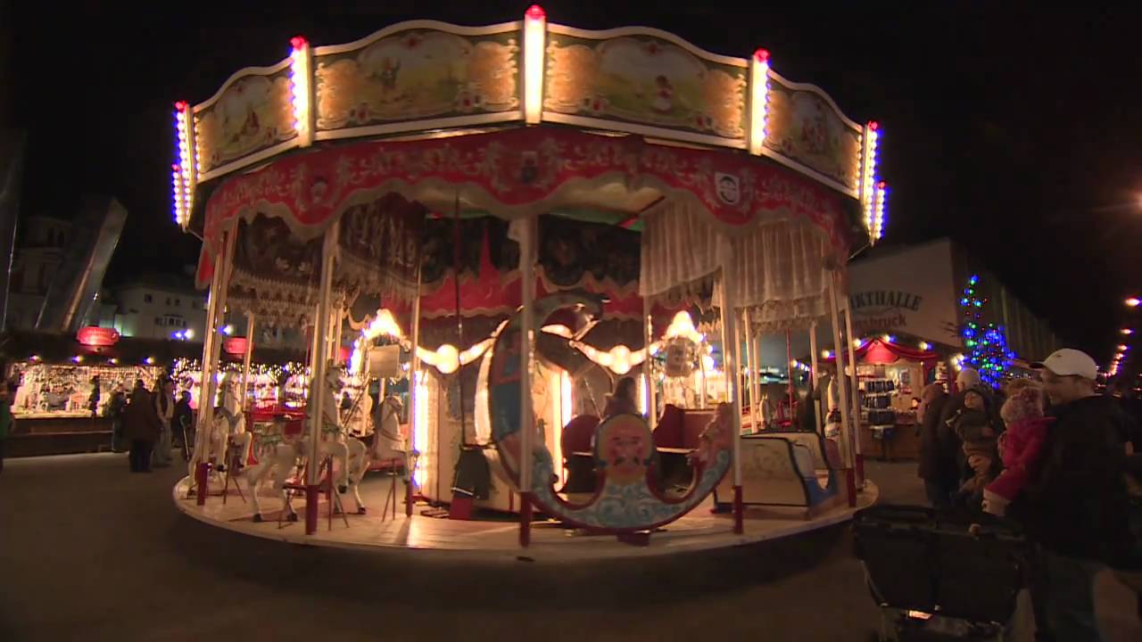 Innsbruck's Christmas Market opens at Marktplatz