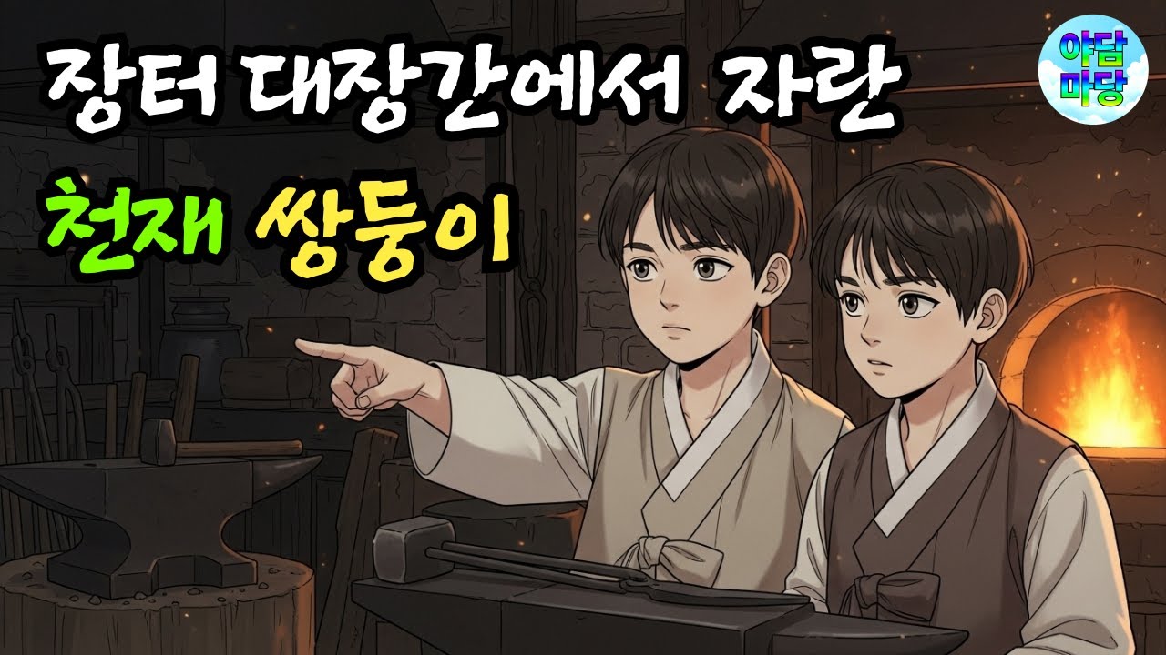 장터 대장간에서 자란 천재 쌍둥이, 세상이 그들을 두려워한 이유