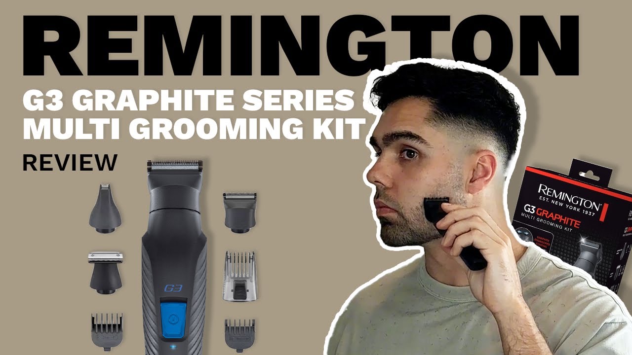 Набор для ухода за шерстью Remington G3 Graphite Series Multi Grooming Kit - (Обзор продукта)
