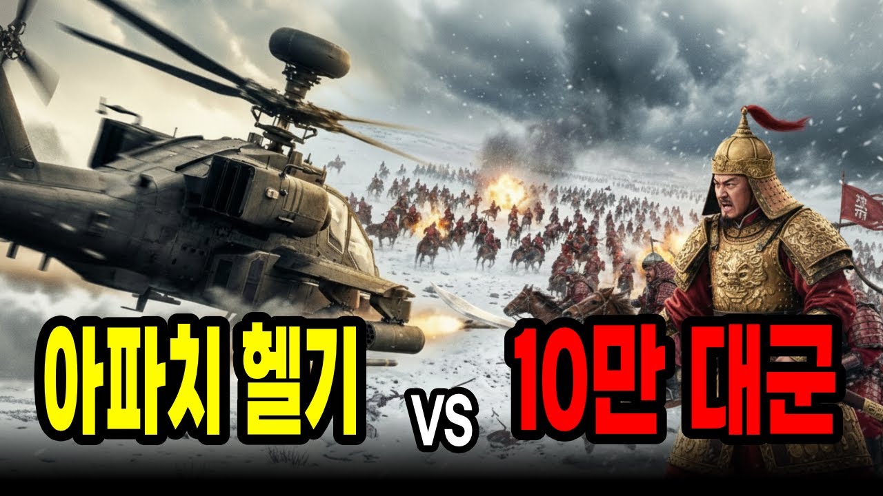 1637년 쌍령전투에 나타난 아파치 1대... 그날 인조의 '삼전도 굴욕'은 없었다(가상 시나리오)