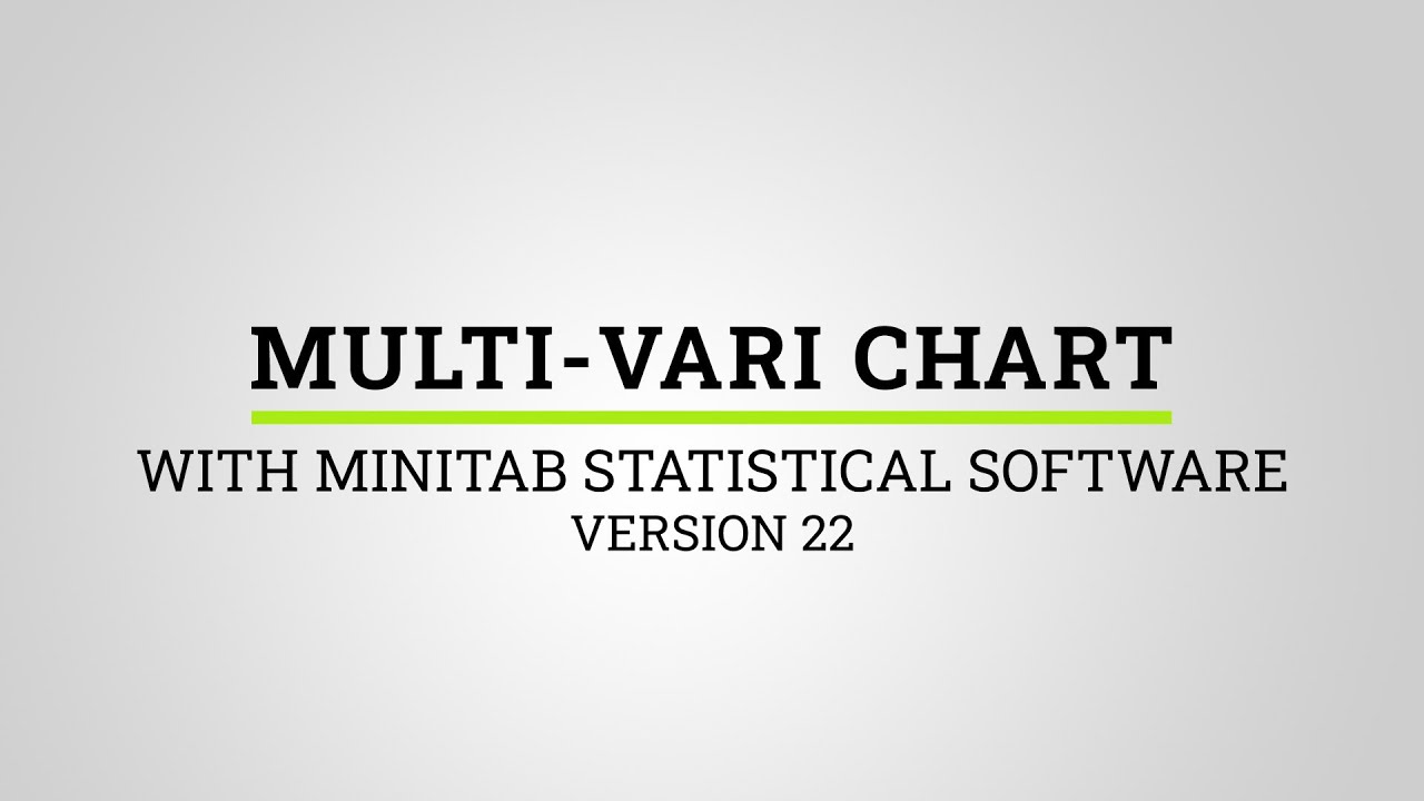 How to Create Multi-Vari Charts Using Minitab 22 | Lean Six Sigma Training Tutorial