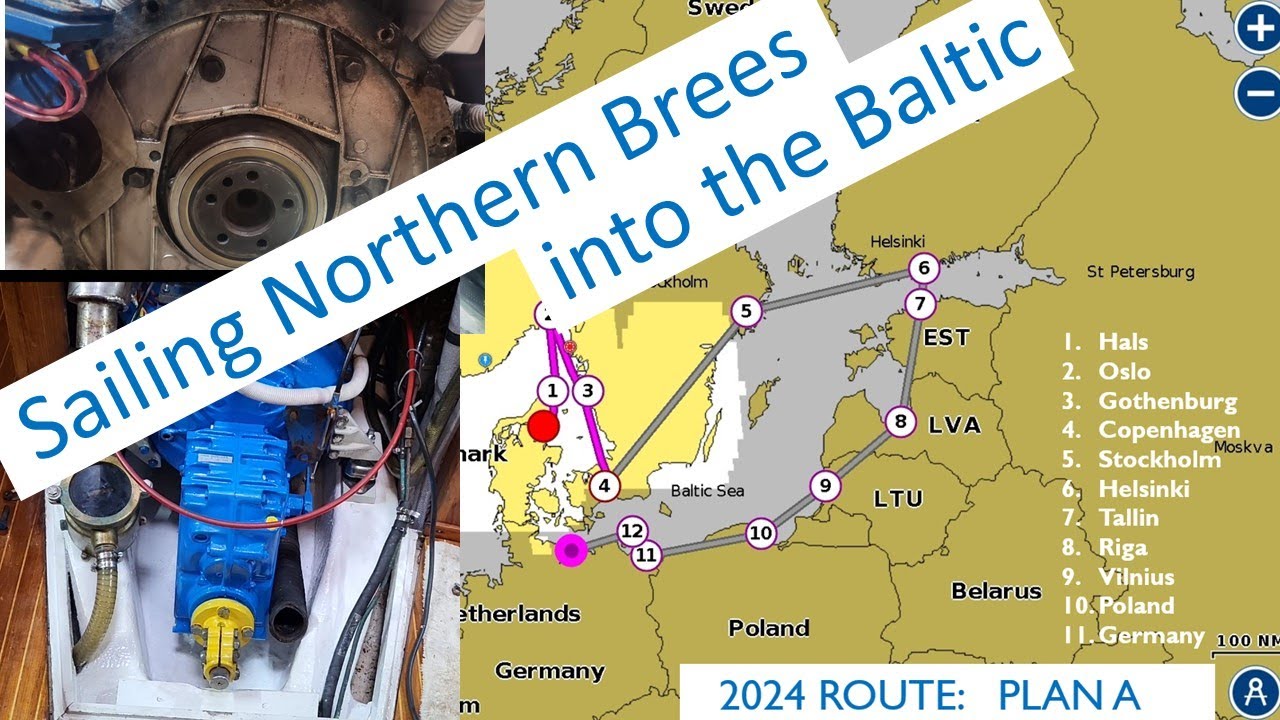 Season 3  The Baltic Sea!  But first some repairs & service before we splash Perkins 4-108 ...