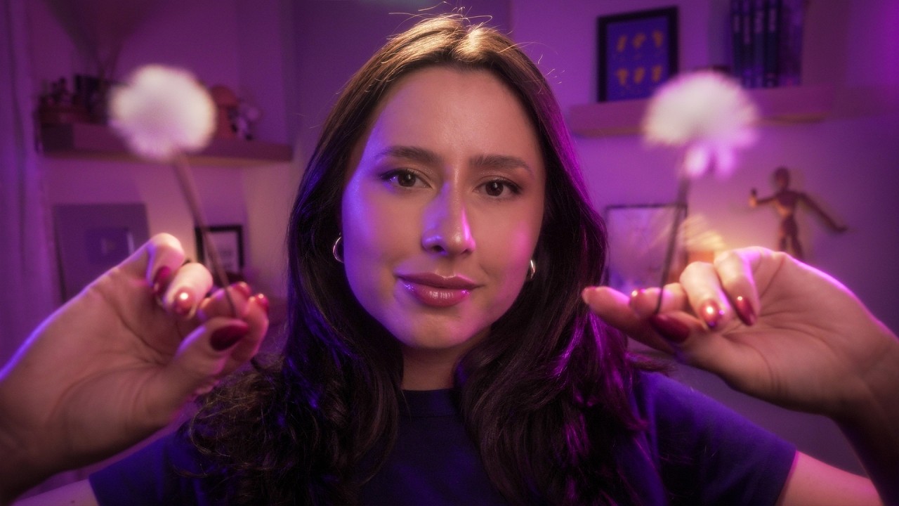 ASMR Eyes Closed ✂️🪶 Binaural Sounds Around You for Deep Sleep