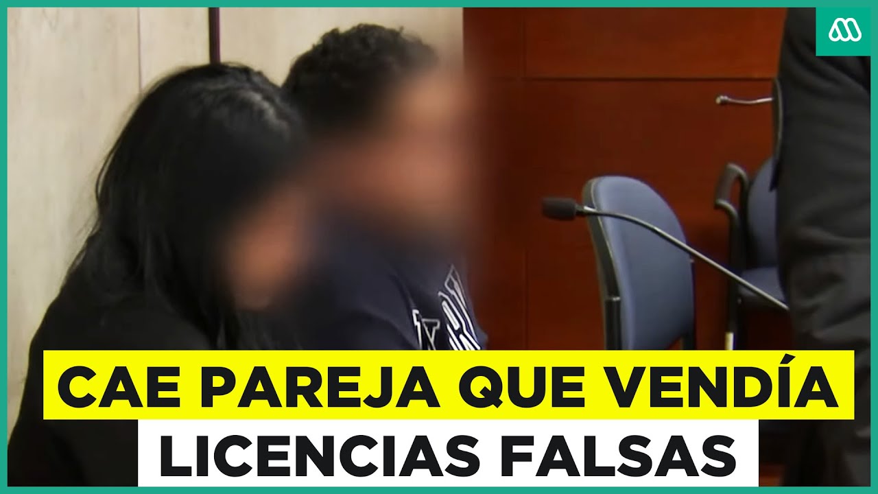 Cae pareja colombiana que vendía licencias falsas: Perjuicio a Fonasa superaría los 3 mil millones