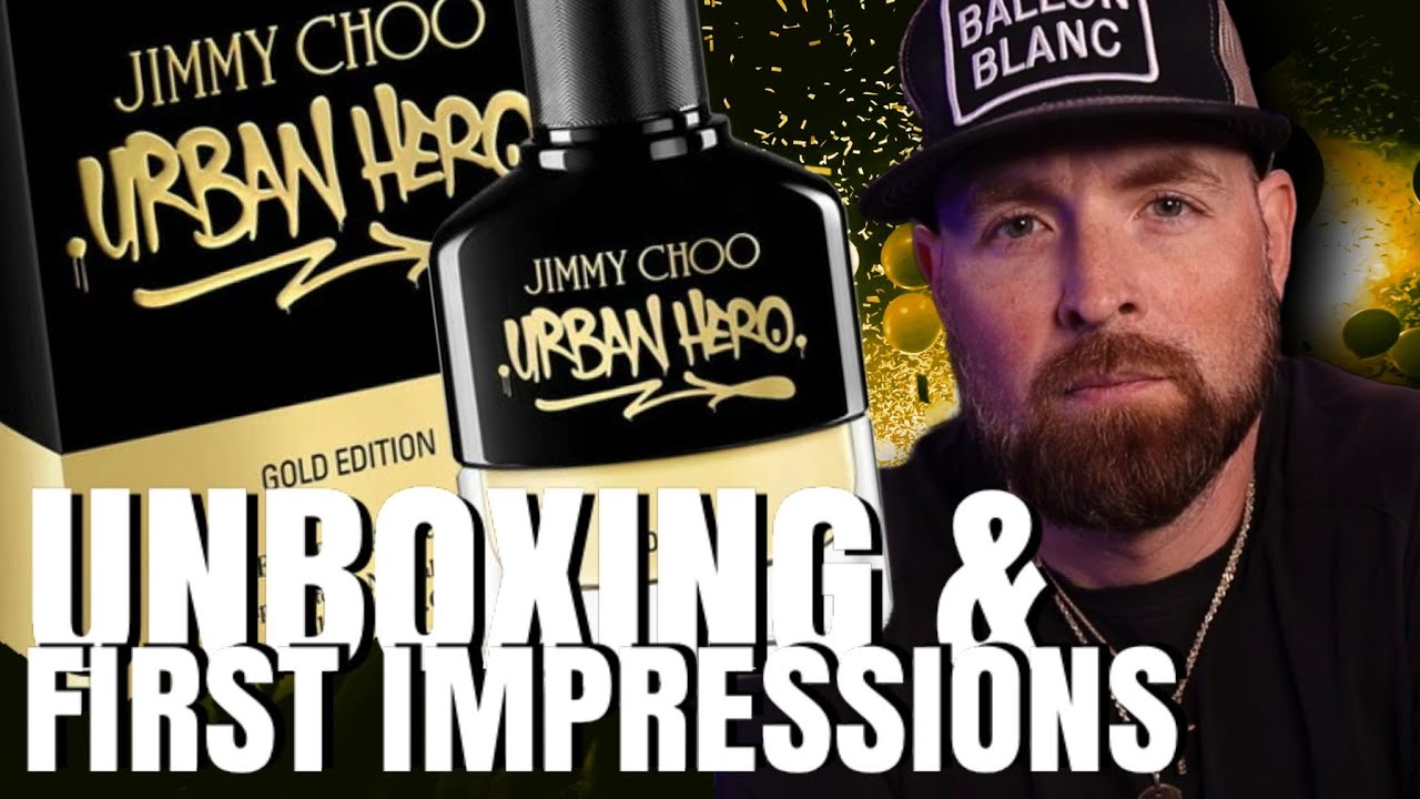Jimmy Choo Urban Hero Gold Edition, Unboxing And First Impressions