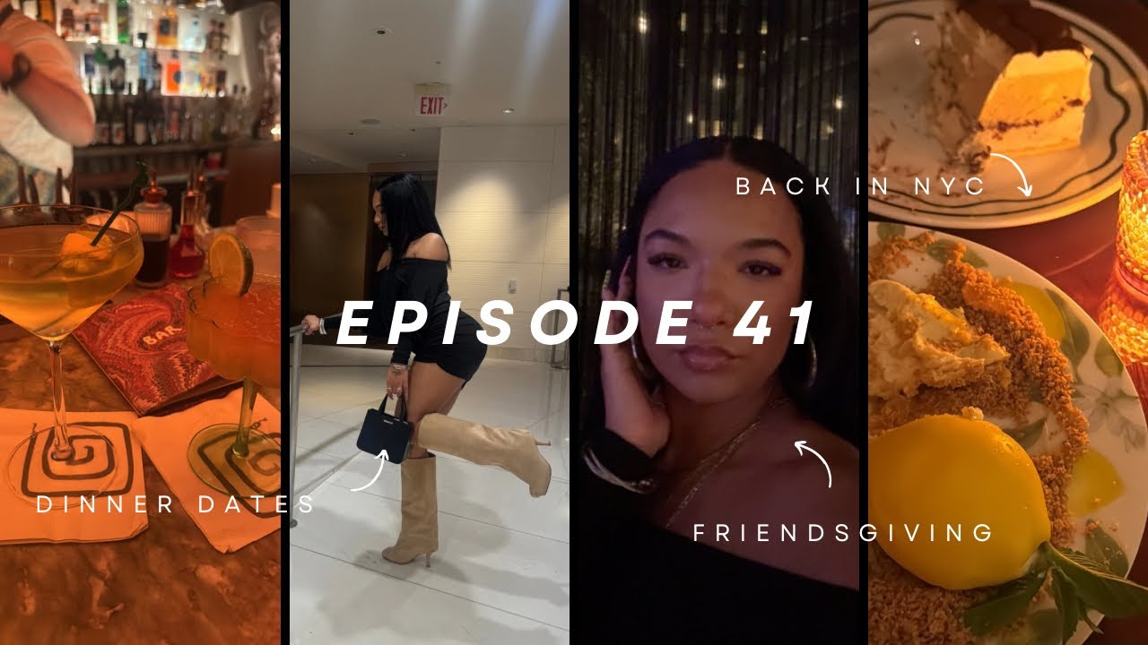 Weekly Vlog| Clubbing + dinner and art museum dates in NYC, STK for Thanksgiving + more!