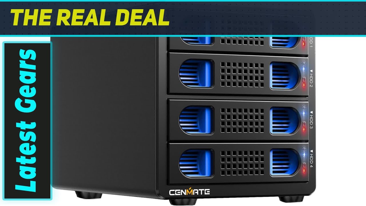 `Cenmate 4 Bay Hard Drive Enclosure: The Ultimate Storage Solution?