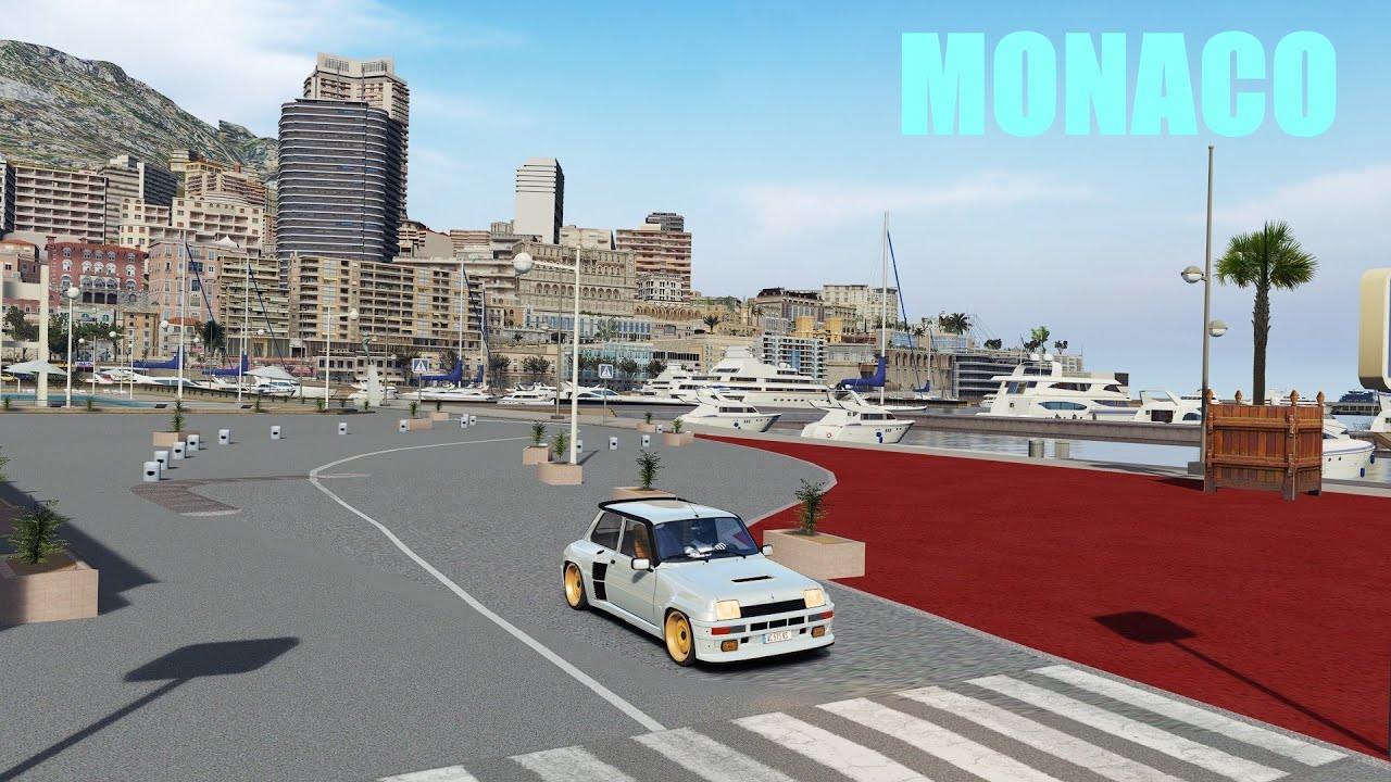Assetto Corsa . Real MONACO Traffic //R5 Turbo//