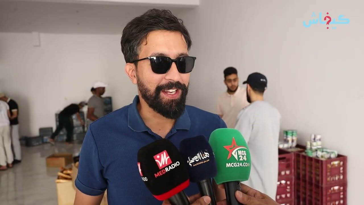 العيون.. مبادرىة إفطار الصائم للشباب الصحراوي