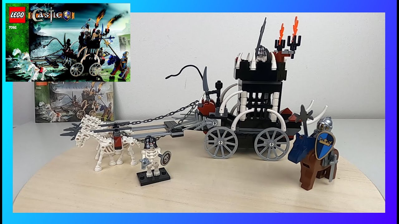 LEGO 7092 Skeletons' Prison Carriage